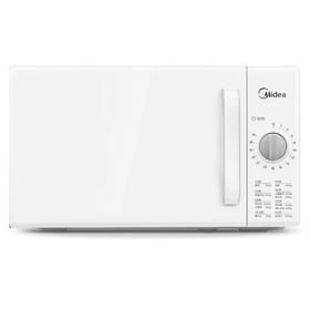 美的（Midea）M100微波炉20升机械定时转盘手拉门易清洁内胆DIY装饰面板