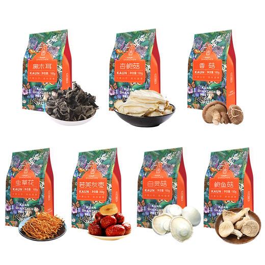 卡宴珍选佳肴山珍干货礼盒1050g 商品图1