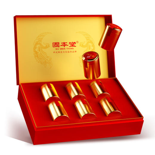 固本堂西洋参补品西洋参片传统滋补品送父母礼盒装礼品实用中秋节 商品图4