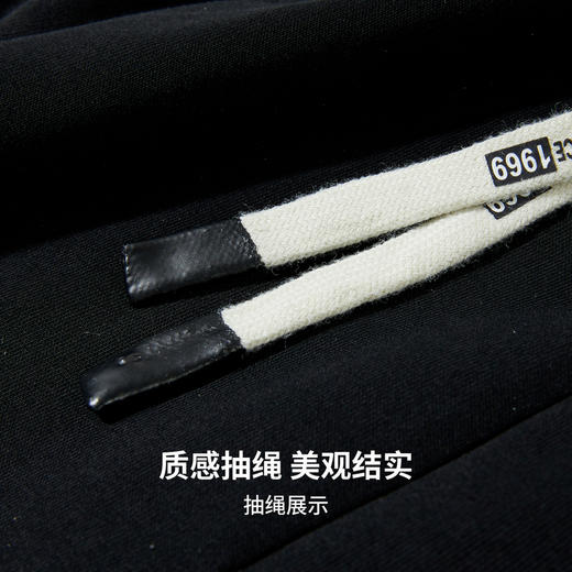 【易打理】圣得西2025年冬季男士松紧腰休闲裤系绳微弹直筒长裤 商品图9