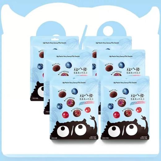 【超市】丑八怪浆果夹心巧克力120g 商品图0