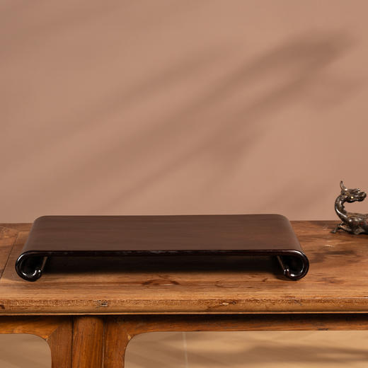 清	红木书卷式案上几器座 商品图4