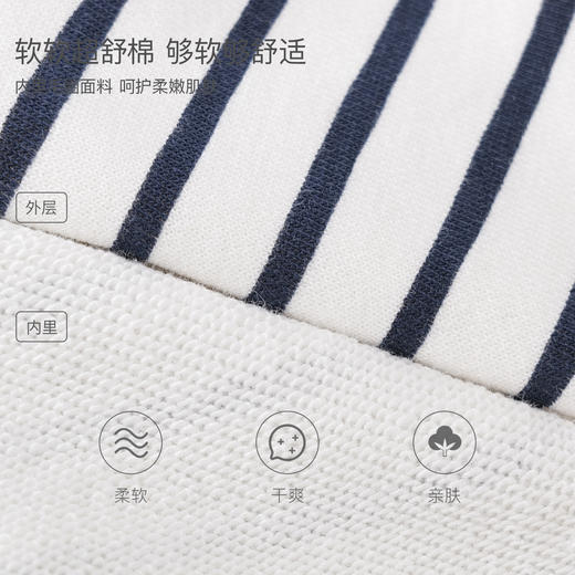 马克珍妮卡通小熊女童条纹卫衣 宝宝运动衫2026年春装新款560073 商品图3