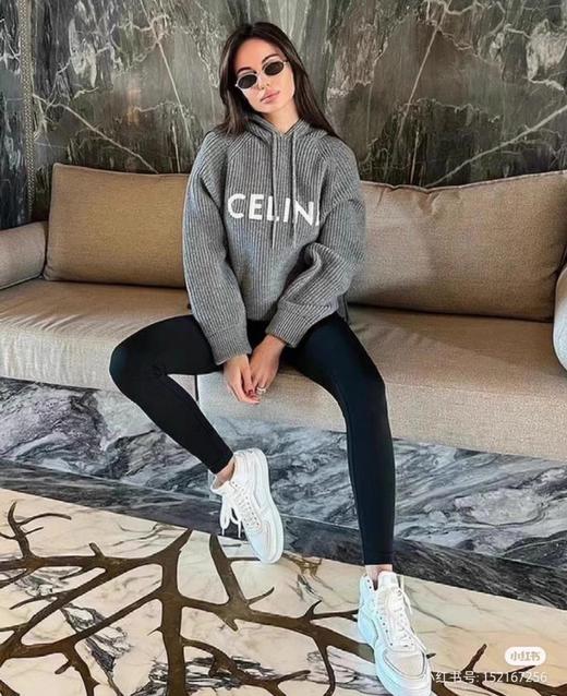 Celin*e连帽羊毛衫 商品图0