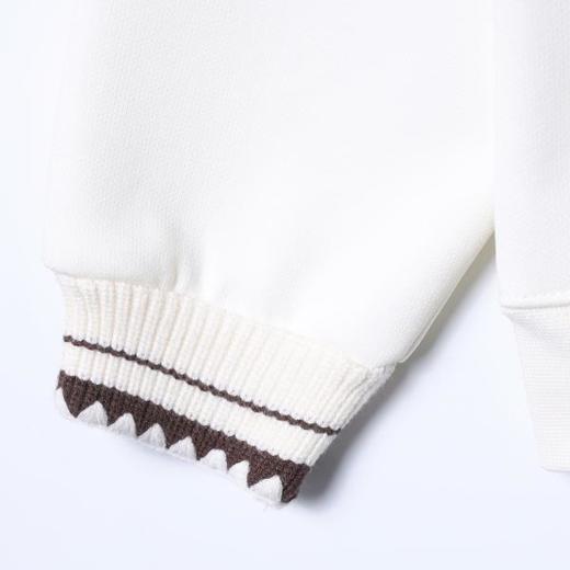 3333SDSA男士秋冬新款痞帅男装韩版简约拼接针织连帽卫衣百搭简约上衣 商品图4