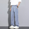 回力夏季天丝牛仔裤薄款男生休闲长裤莱赛尔宽松阔腿直筒裤裤子夏 商品缩略图0