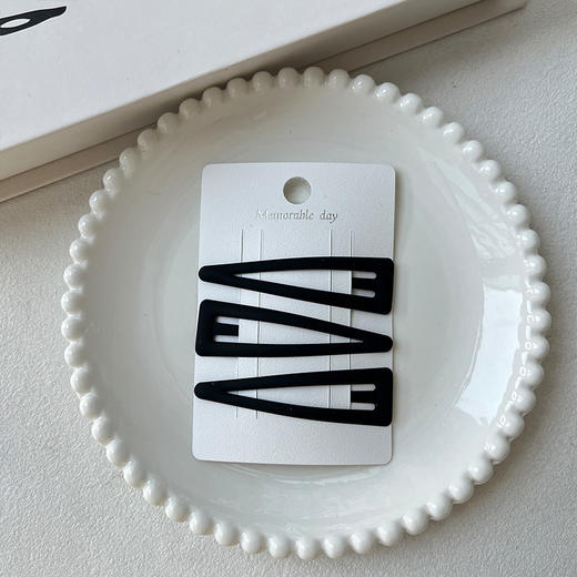 磨砂三角BB夹基础组合夹（3个）-纪念日百货门店同款167395278 商品图1