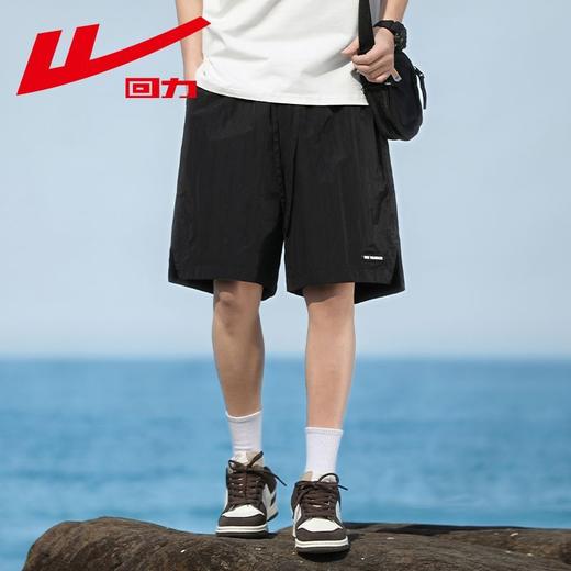 回力速干短裤男夏季防泼水沙滩短裤男士宽松运动户外机能工装短裤 商品图4