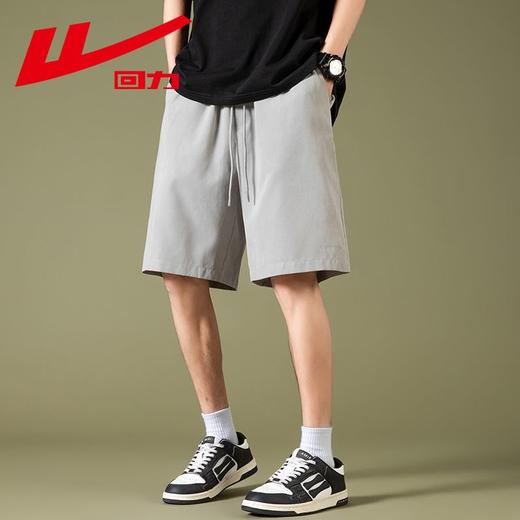 回力短裤男士夏季新款美式运动裤宽松五分中裤复古高街休闲潮 商品图3