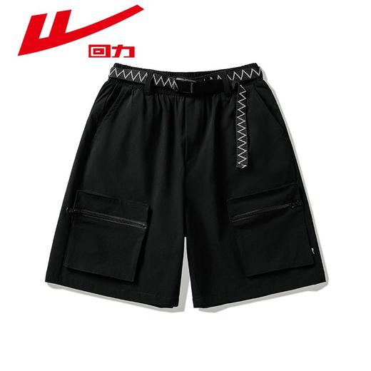 回力冰丝工装机能短裤男夏季新款美式休闲宽松运动透气五分裤 商品图0