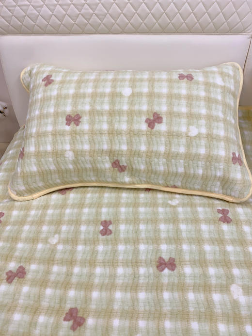 松植屋暖阳缇芙妮床盖三件套 规格：床盖225×235cm + 枕套48*74*2只 商品图8