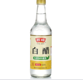 【QT】珍极白醋（500ml）瓶装烹饪泡菜凉拌炒菜