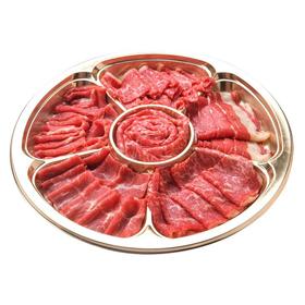 春节三拼薄片组合 600g/盒  牛肉