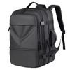 新款大容量电脑包高级感外出户外多功能商务背包男式可扩容差旅背包 商品缩略图4