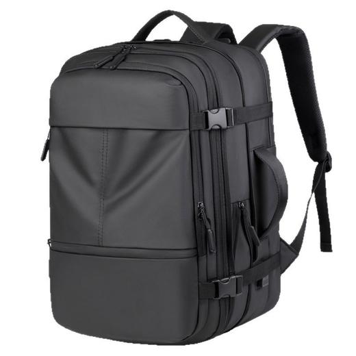 新款大容量电脑包高级感外出户外多功能商务背包男式可扩容差旅背包 商品图4