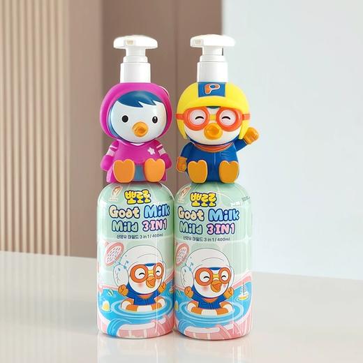 【清仓】韩国进口pororo啵乐乐 沐浴液400ml婴儿儿童保湿沐浴露温和不刺激BLL 商品图1