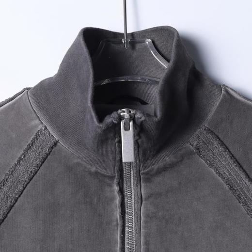 2540400SDSA男士秋冬新款痞帅男装潮牌时尚做旧磨边立领羽绒服外套百搭 商品图2