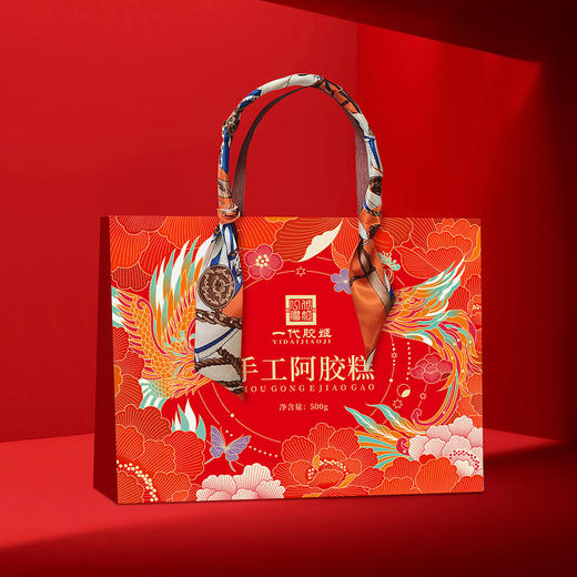 【优级选材科学配比❗️精美包装送礼佳品】现熬阿胶糕小锅熬制红枣枸杞手工阿胶糕500g礼盒装。jb 商品图2