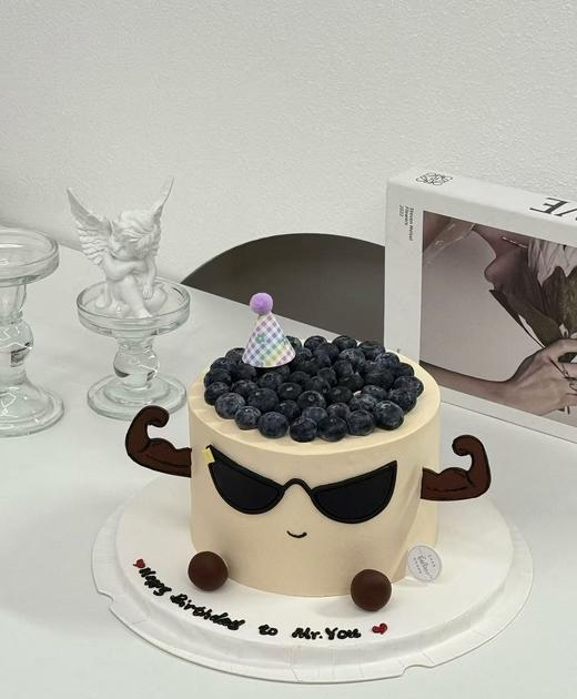 墨镜健身肌肉男/女卡通蛋糕-低糖处理无添加 商品图6