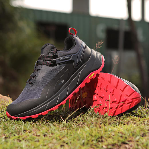 BODENSEE博登 megagrip湿地止滑黄金大V底全地形防水Waterproof防水地板徒步鞋V底男士 商品图0