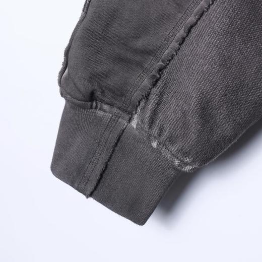 2540400SDSA男士秋冬新款痞帅男装潮牌时尚做旧磨边立领羽绒服外套百搭 商品图4