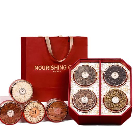 【西洋参礼盒】滋补八宝送礼 营养品送父母长辈补品 新年健康好礼 商品图4