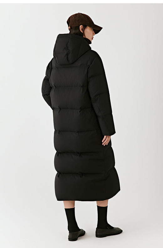 【高品质私服】【IC长款立领连帽羽绒服】触感细腻，富有弹性，精致光滑G1605-CC【无标出货 介意慎拍】 商品图4