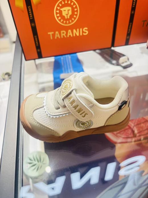 【春上新】8楼 泰兰尼斯 2阶学步鞋稳稳鞋Pro机能鞋【布朗熊/暖阳白】 吊牌价：698，活动价：614 商品图1