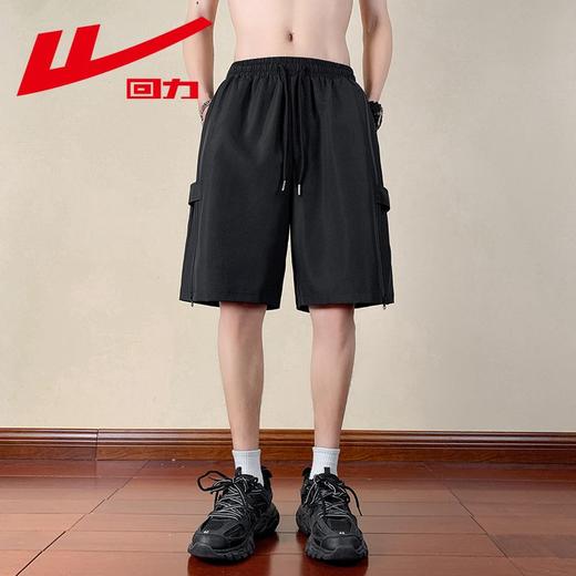 回力机能拉链工装短裤男士夏季新款美式宽松休闲百搭五分裤子 商品图1