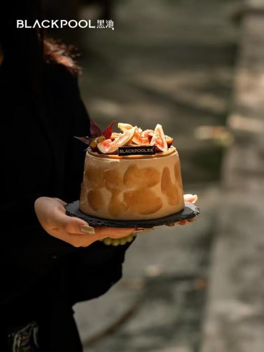 栗子无花果轻甜奶油蛋糕（实心款） | 黑池 商品图3