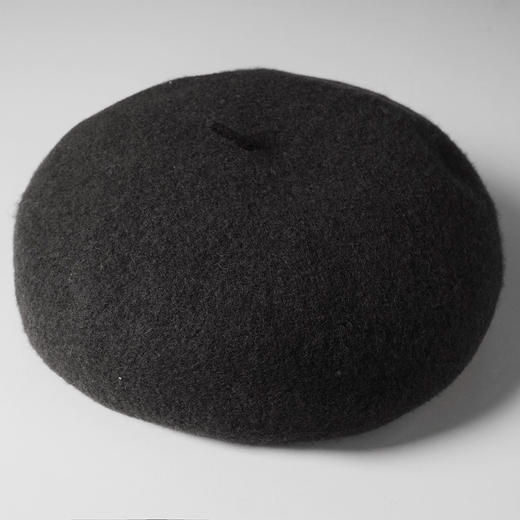 经典简约黑色贝雷帽 9137 商品图5