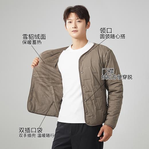 【随“季”应变】BEICAIRONG仿雪貂绒羊毛气绒衣 双面可穿，防水防风 气绒羊毛雪貂绒三合一。百分百纯羊毛 商品图4