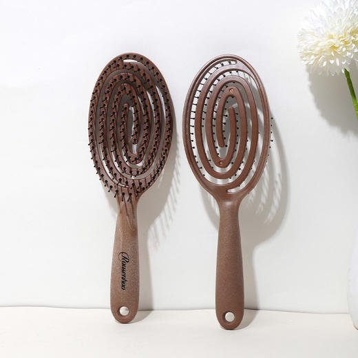 CYF3475棕色长柄两用梳子-纪念日百货门店同款168543201 商品图3
