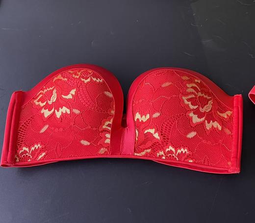 （39/2件）安芳维丝无钢圈无肩带防滑深V杯聚拢内衣露肩女神 商品图10