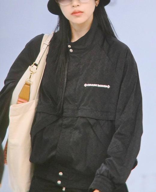 中性款暗纹印花外套he009 商品图3