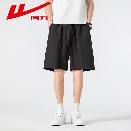 回力冰丝短裤男2025夏季新款休闲宽松透气裤子潮流运动速干五分裤 商品图4