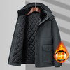 【秋冬季大码爸爸加绒棉袄】中老年棉衣男休闲爷爷装保暖外套 商品缩略图2