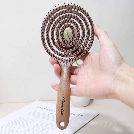 CYF3473棕色两用梳子-纪念日百货门店同款168543199 商品图4