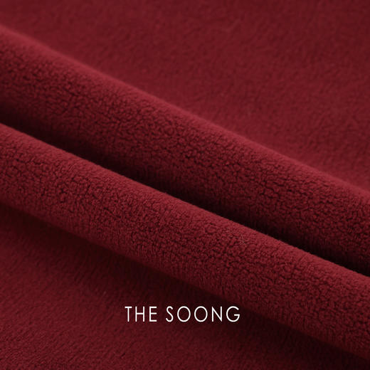 THESOONG|"暖洋洋"御寒锁温摇粒绒保暖黑色弹力束脚休闲裤WKZ5950 商品图6