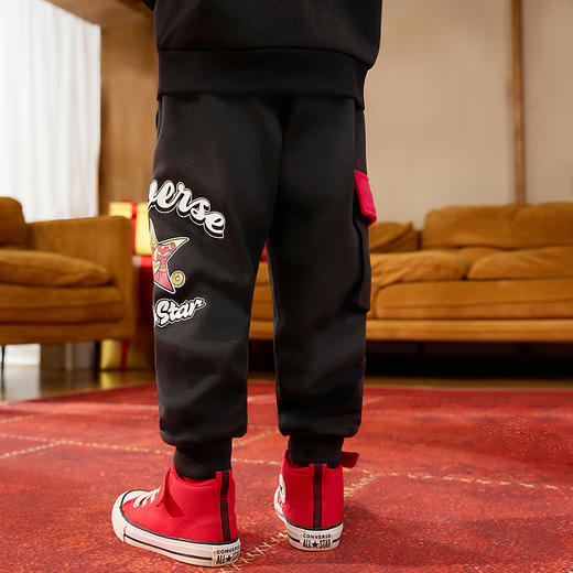 CONVERSE 春 大童小童 儿童童装长裤 CNVB-F7-J724 商品图2