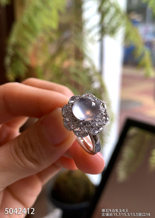 5042412，蛋面戒指。具体价格微信咨询 商品图3