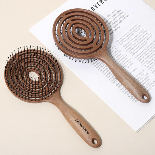 CYF3473棕色两用梳子-纪念日百货门店同款168543199 商品图2