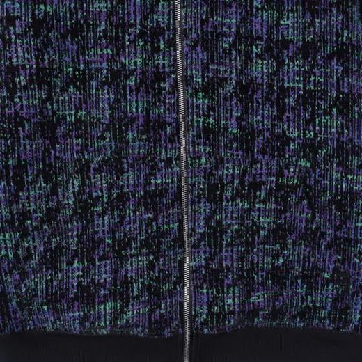 WT359SDSA秋冬新款痞帅男装时尚绒毛撞色拉链立领连帽卫衣开衫百搭 商品图3