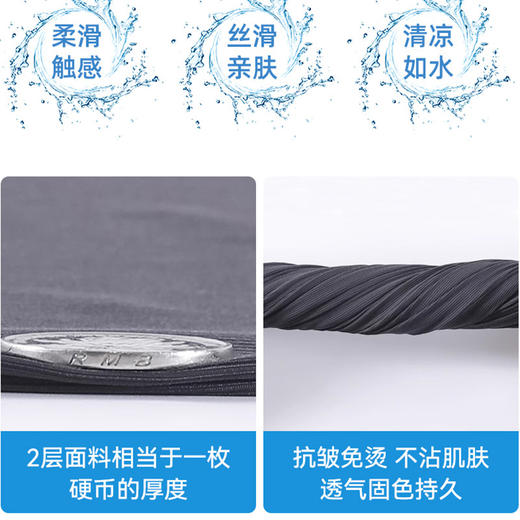 回力阔腿裤女2025秋季新款高腰直筒裤子宽松显瘦黑色休闲运动长裤 商品图3