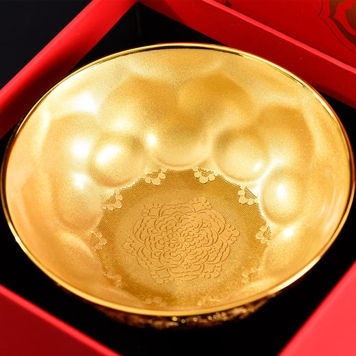 热卖中！！【陕西历史博物馆官方监制】《盛世和合》大唐莲花金碗 含10mg999足金 国大师程淑美创作 商品图5