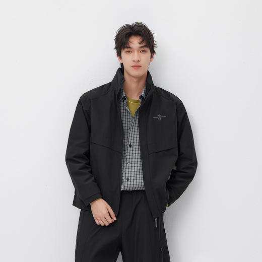 都市护身服|森马中国国家地理系列夹克男春季防风三防连帽外套衣 商品图2