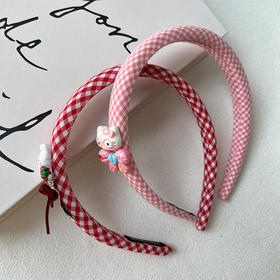 RT清新小少女格发箍-纪念日百货门店同款167997666