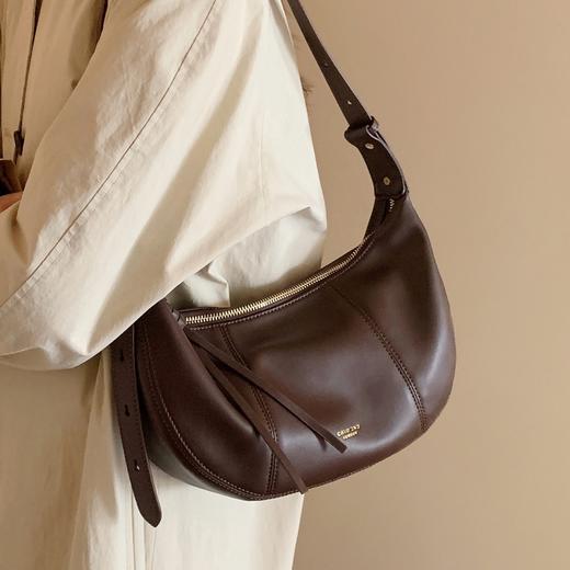 【圣诞新年回馈】2025风皮腰包包女秋冬质感小众腋下包单肩斜挎包 商品图0