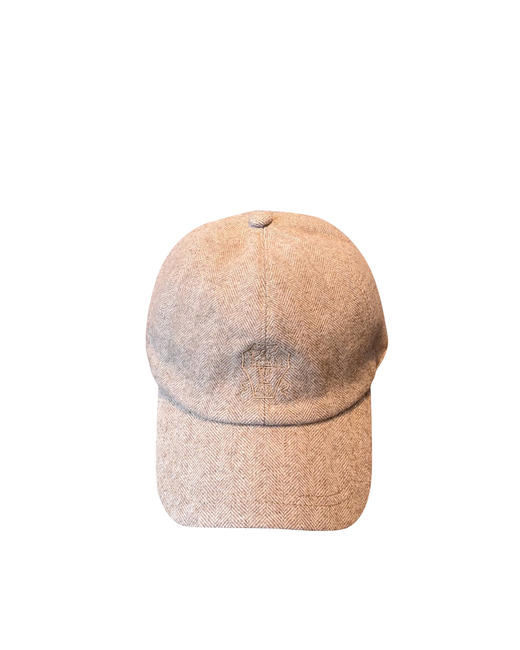 中性款羊毛呢刺绣棒球帽zh006 商品图0