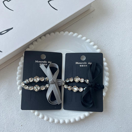 轻奢系带钻夹发夹-纪念日百货门店同款167295533 商品图1